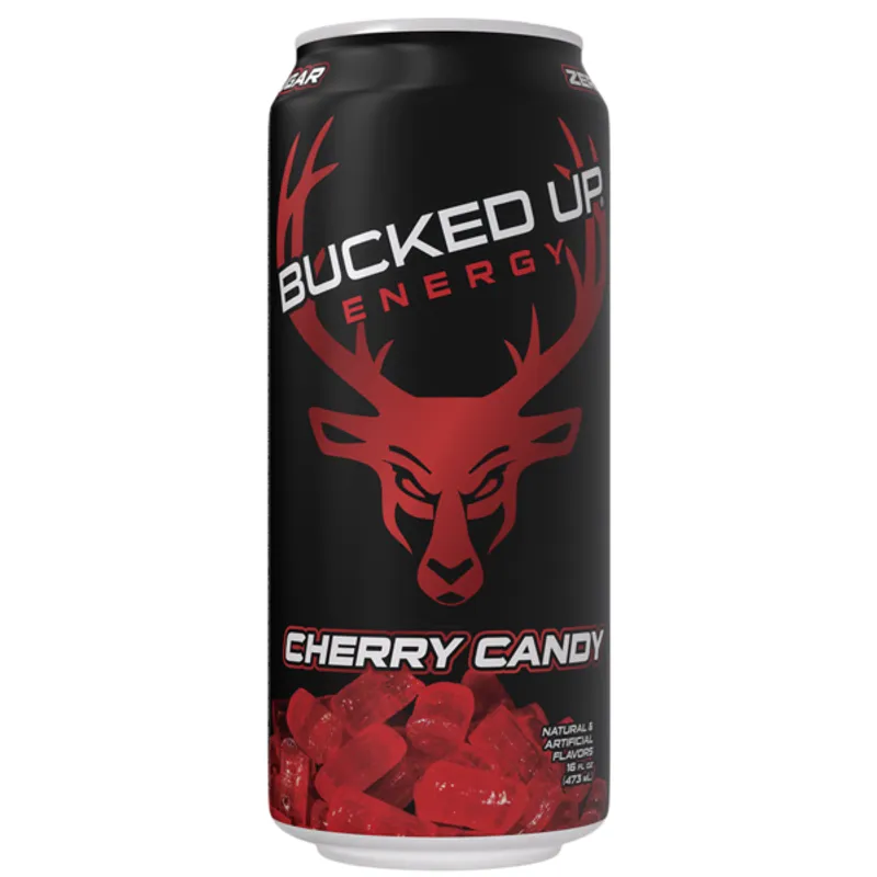 Bucked Up Energy Cherry Candy view 1