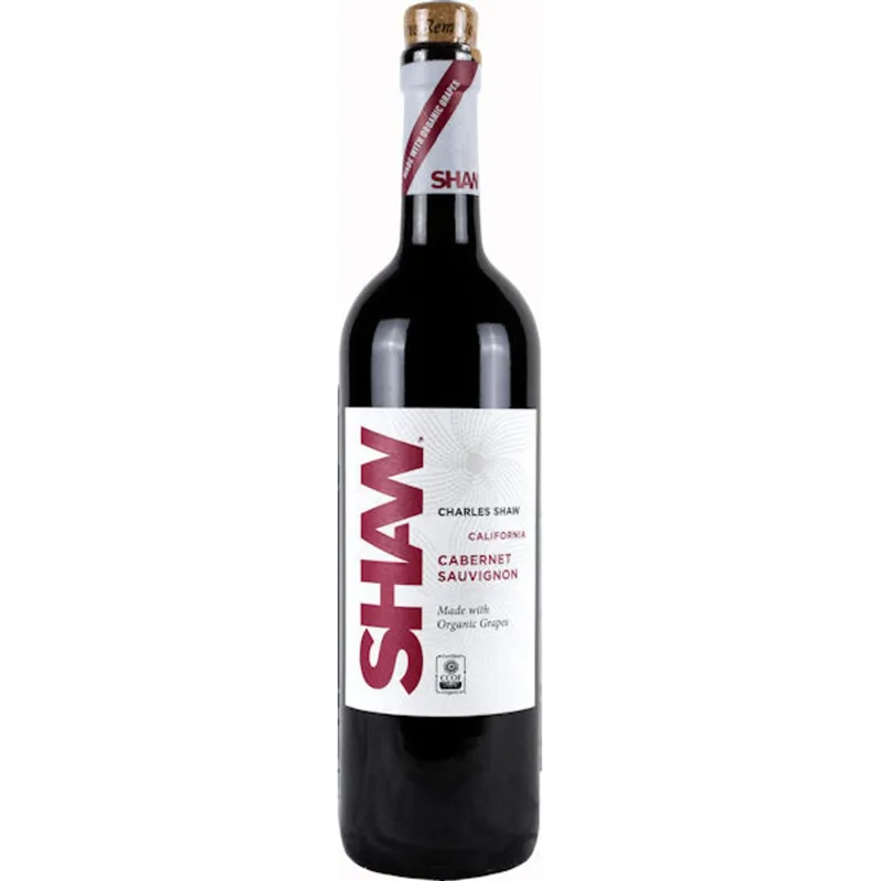 Shaw Organic California Cabernet view 1