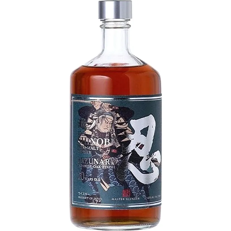 Shinobu Mizunara Oak Finish 10 Years Old Japanese Whiskey view 1