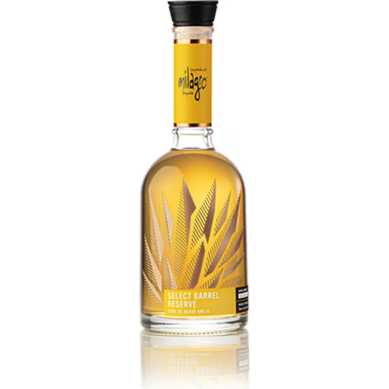 Milagro Select Barrel Reserve Anejo Tequila view 1