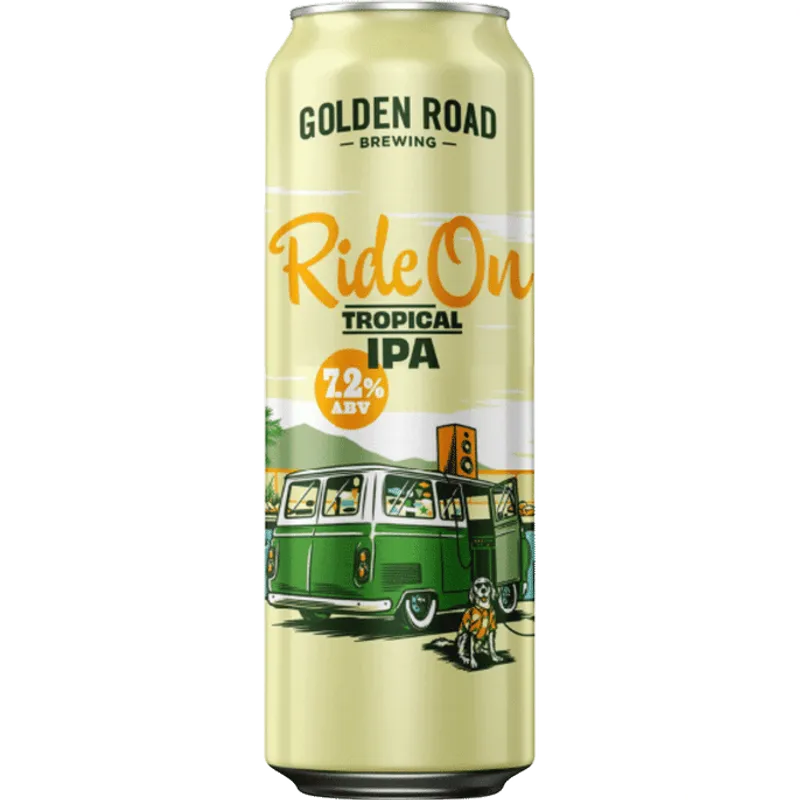 Golden Road Ride On Tropical view 1