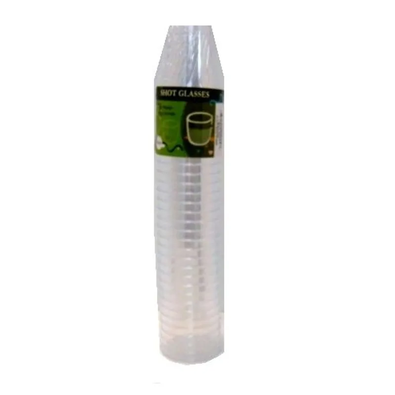 Disposable Plastic Shot Glasses view 1