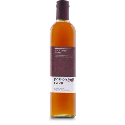 Small Hand Foods Passion Fruit Syrup 17.5oz
