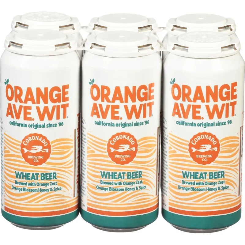 Coronado Brewing Co. Wheat Beer Orange Ave Wit view 1