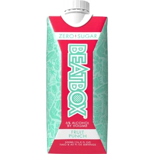 BeatBox Beverages Fruit Punch Carton