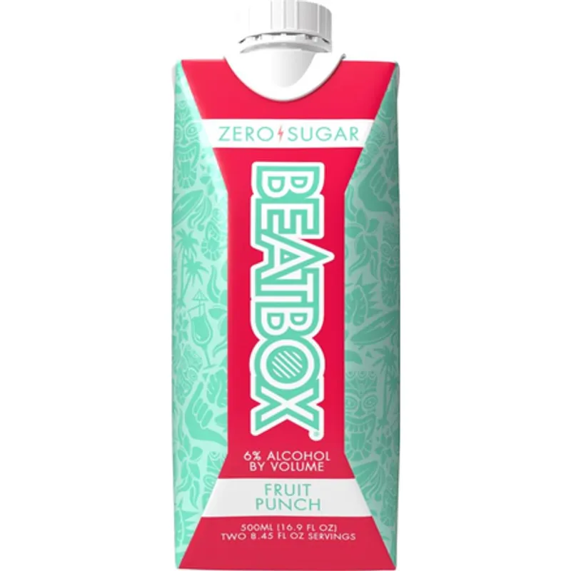 BeatBox Beverages Fruit Punch Carton view 1