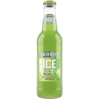 Smirnoff Ice Green Apple Bite 12 oz Bottle