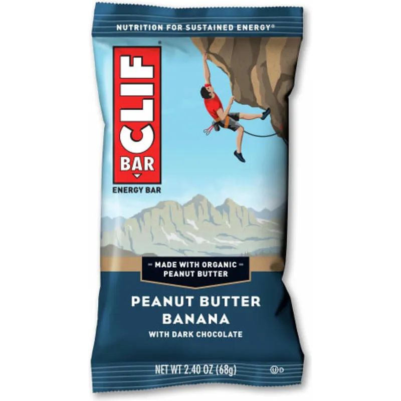 Clif Bar Peanut Butter Banana Dark Chocolate Energy Bar view 1