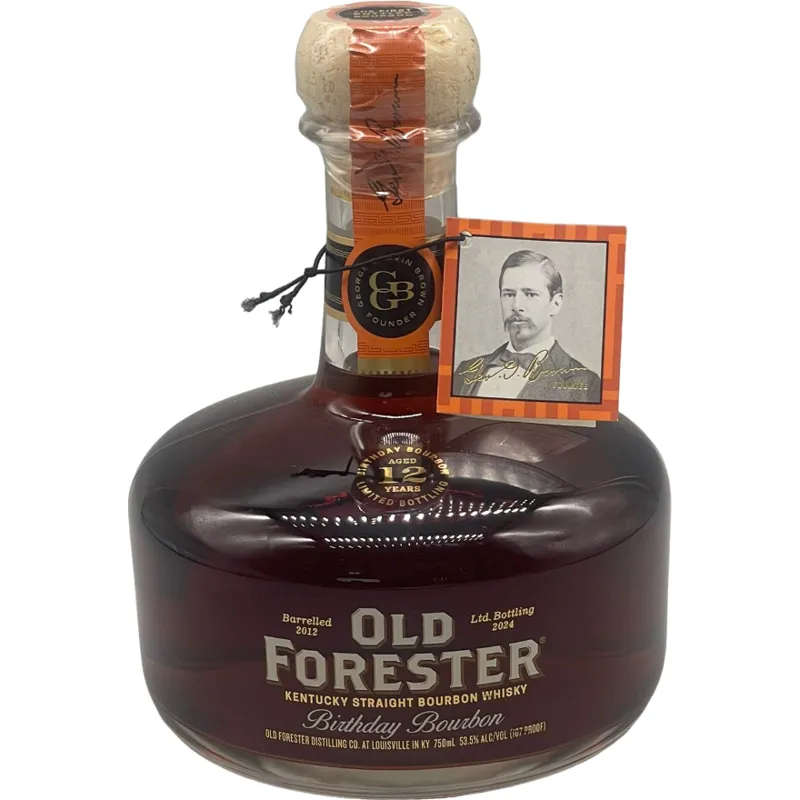 Old Forester Kentucky Straight Bourbon Whiskey Birthday Bourbon view 1