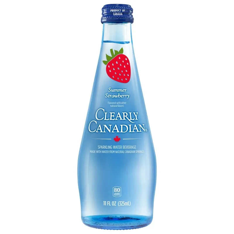 Clearly Canadian Summer Strawberry Flavored Sparkling Water view 1