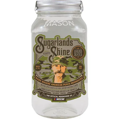 Sugarlands Shine American Peach Mark Rogers 750ml Bottle