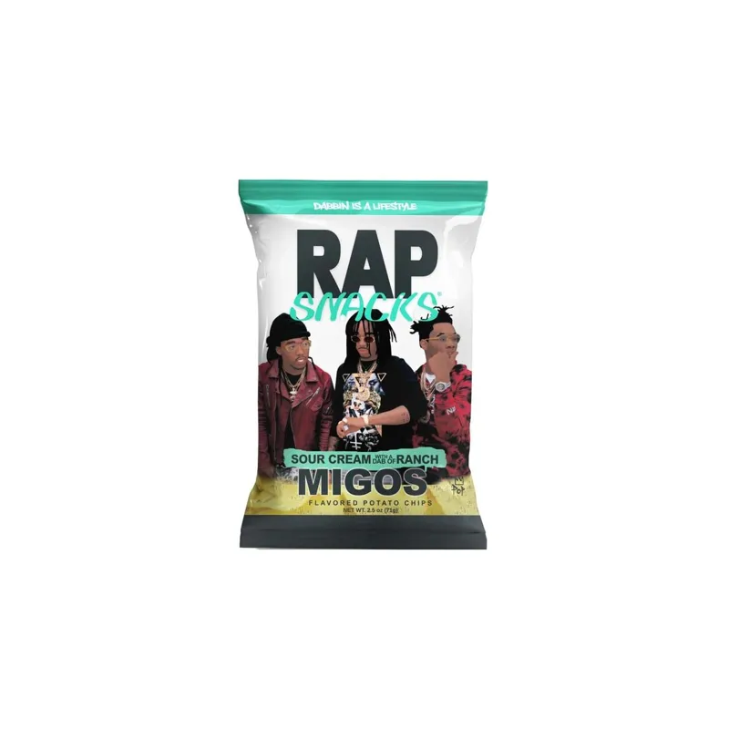 Rap Snacks Migos Sour Cream & Ranch Chips view 1