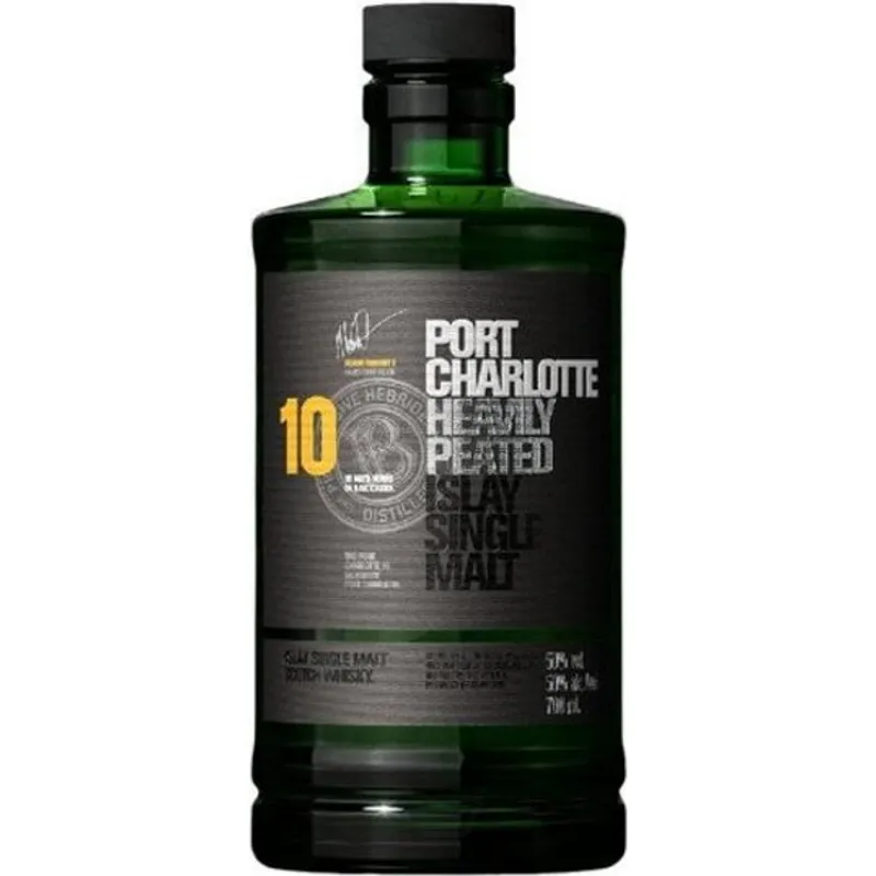 Bruichladdich Port Charlotte Heavily Peated Islay Barley Islay Single Malt Scotch Whisky 2011 view 1