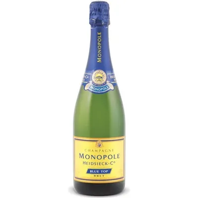Heidsieck & Co. Monopole Champagne Blue Top Brut Champagne Champagne Blend Sparkling Wine 750mL