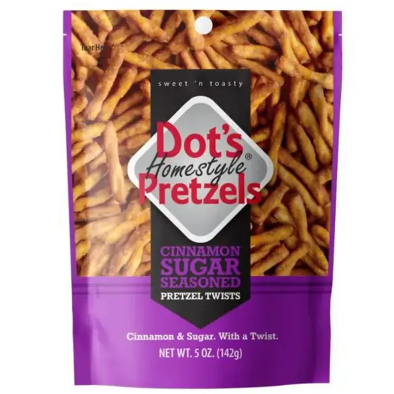 Dot's Homestyle Pretzels Cinnamon Sugar view 1