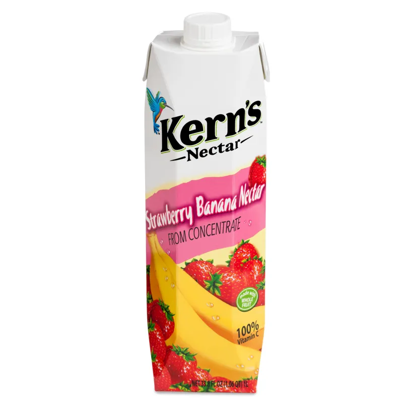 Kern's Strawberry Banana Nectar view 1