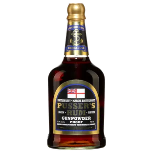 Pusser's Gunpowder Proof British Navy Rum