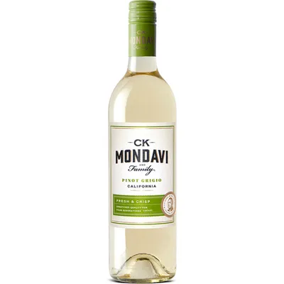 CK Mondavi and Family Pinot Grigio 750mL