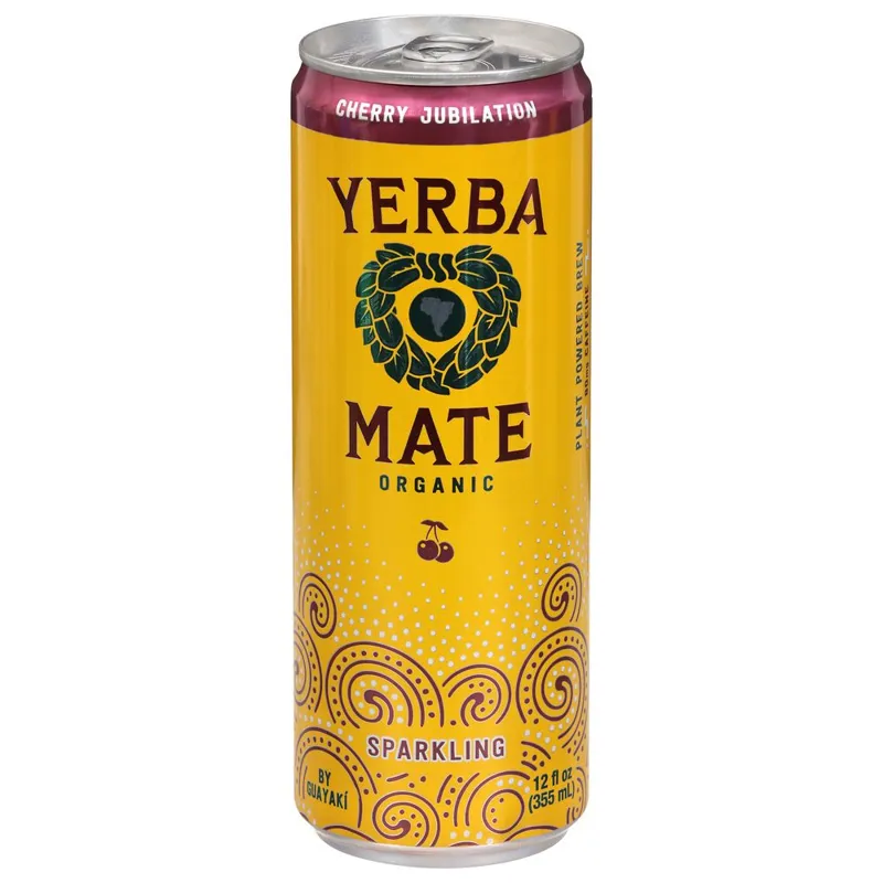 Guayaki Yerba Mate Sparkling Cherry Jubilation view 1