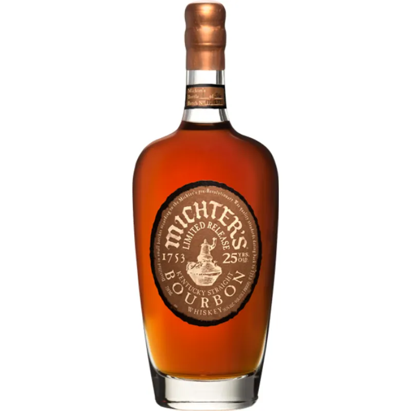 Michters Kentucky Straight Bourbon Whiskey Limited Release 25 Year view 1