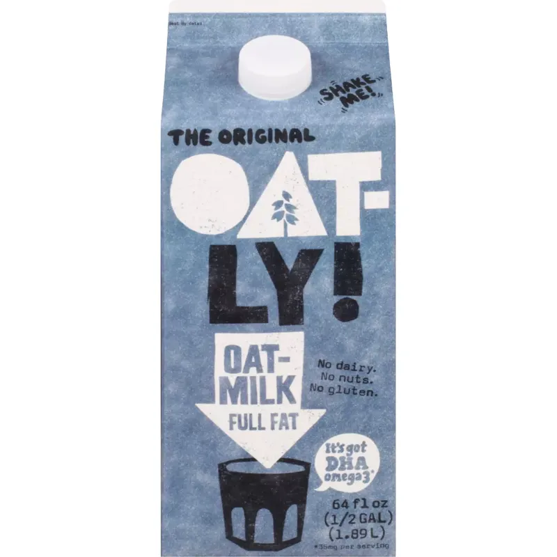 Oatly Oatmilk Full Fat Box view 1