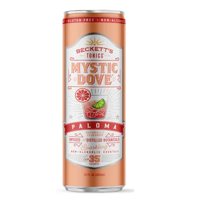 Beckett's Tonics Mystic Dove Paloma Non-Alcoholic Sparkling Cocktail 12oz Can