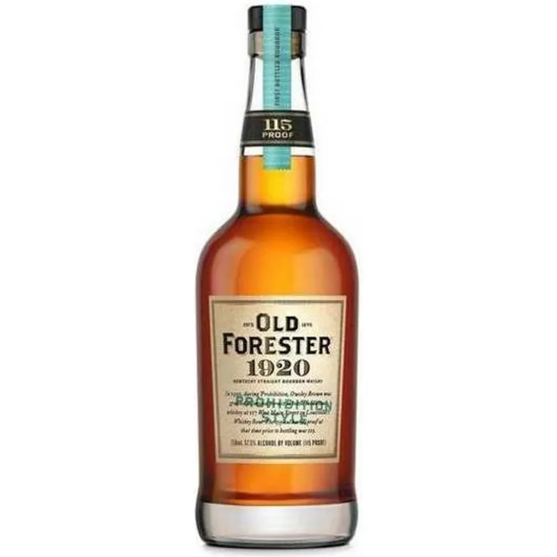Old Forester 1920 Prohibition Style Kentucky Straight Bourbon view 1