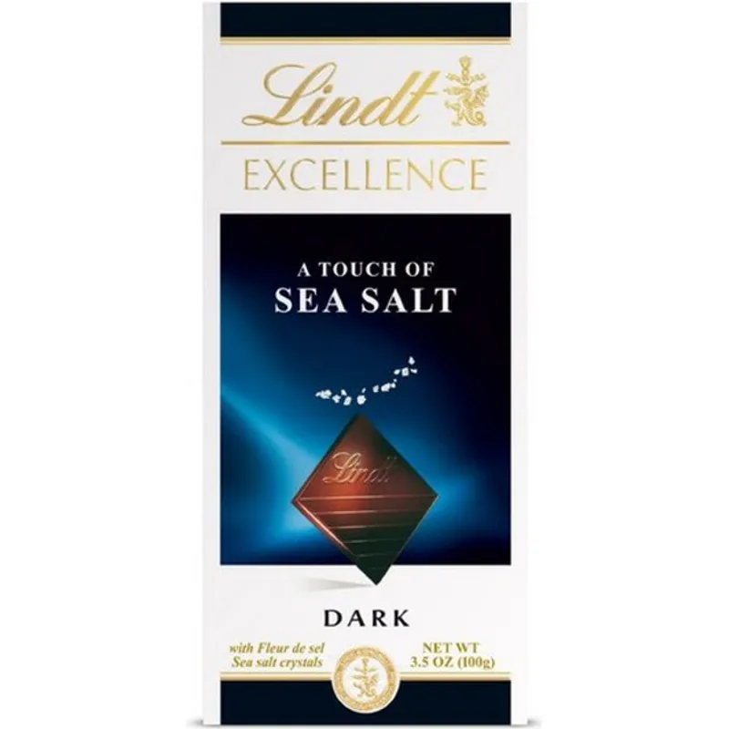 Lindt Excellence Sea Salt view 1