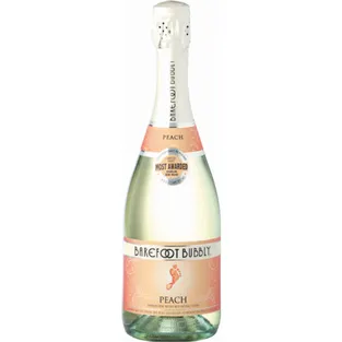 Barefoot Bubbly Peach Fusion Champagne Blend Sparkling Wine