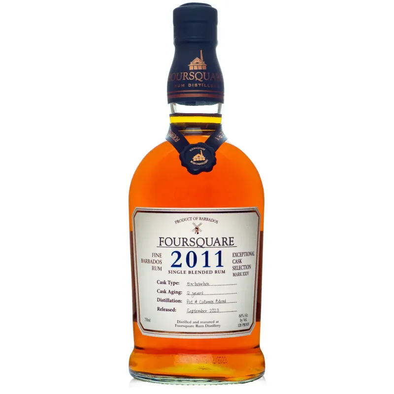 Foursquare 2011 ECS Mark XXV 14 Year Single Blended Rum view 1