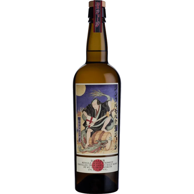 St. George Baller Single Malt Whiskey view 1