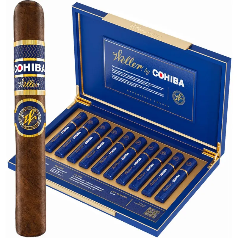 Weller x Cohiba Full Proof Collaboration Cigar Box view 1