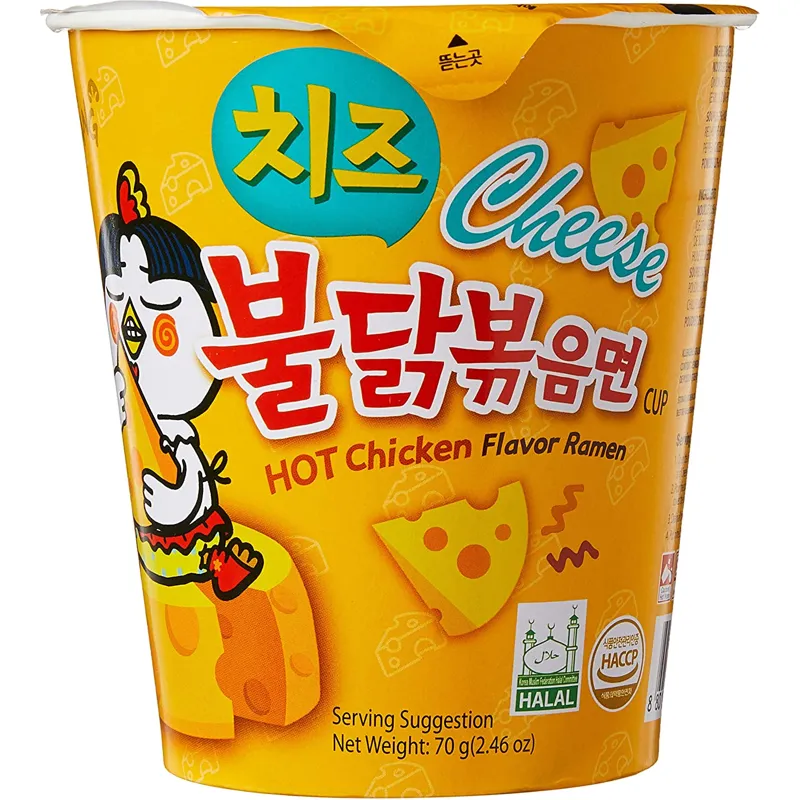 Samyang Cheese Hot Chicken Flavor Ramen Soup view 1