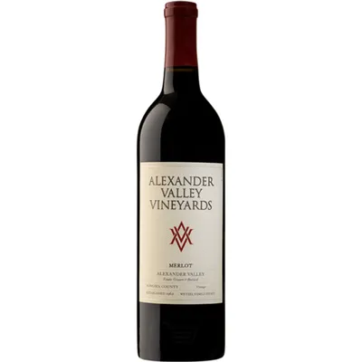 Alexander Valley Vineyards Alexander Valley Estate Grown & Bottled - Wetzel Family Estate Merlot 750mL