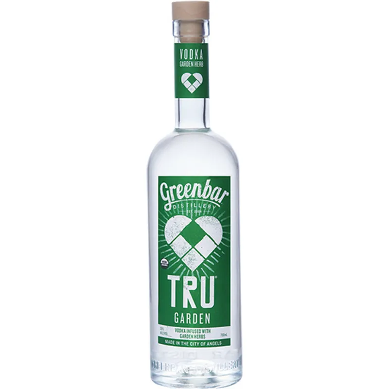 Greenbar Tru Garden Vodka view 1