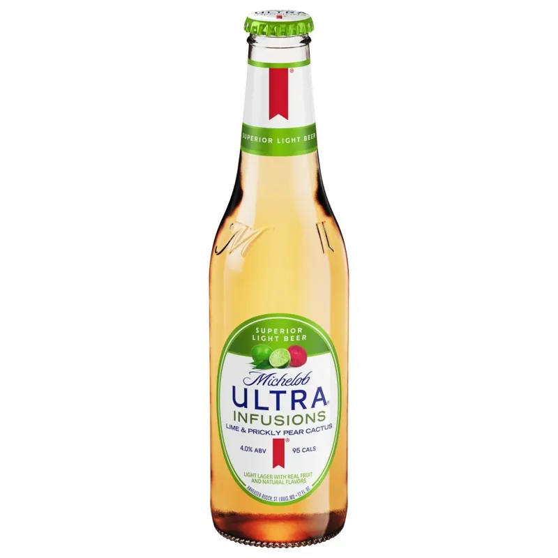 Michelob Ultra Infusions Lime and Prickly Pear Cactus view 1