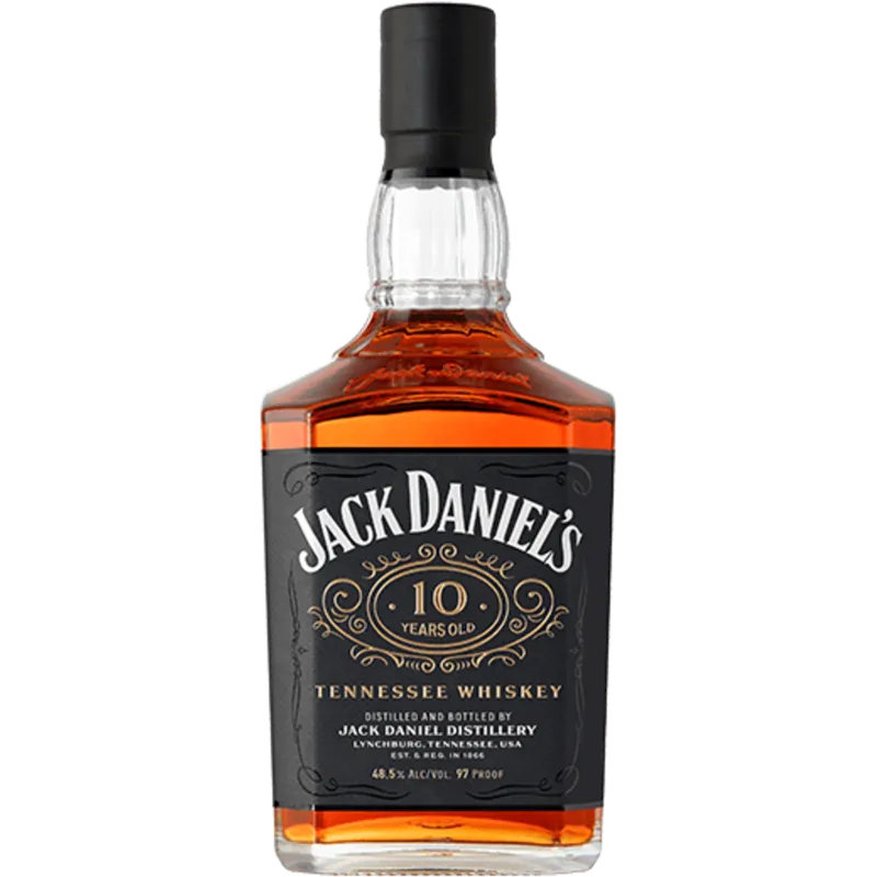Jack Daniels 10 Year Old Tennessee Whisky view 1