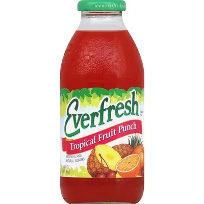 Everfresh Tropical Fruit Punch 16 oz Bottle