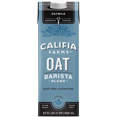Califia Farms Oat Barista Blend 32 oz Box