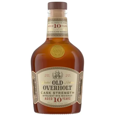 Old Overholt Rye Whiskey 10 Year Cask Strength 750mL