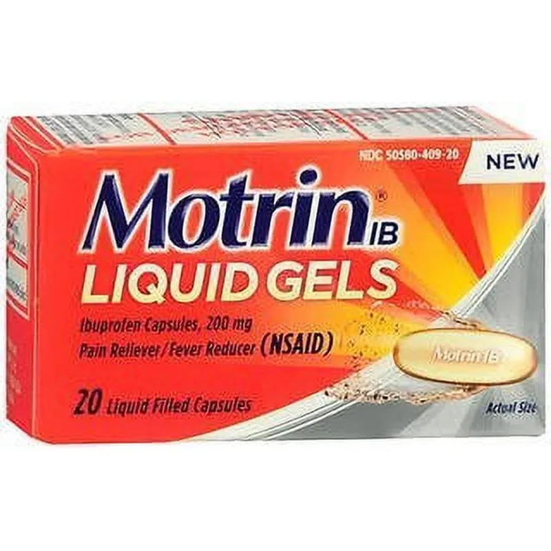 Motrin IB Liquid Gels view 1