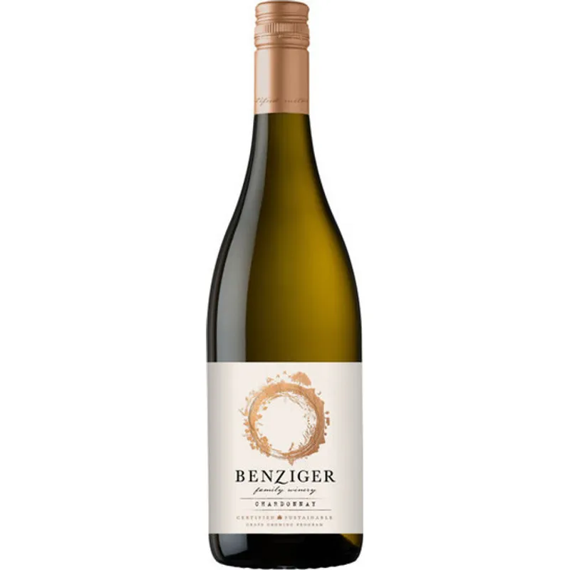 Benziger Los Carneros Chardonnay view 1