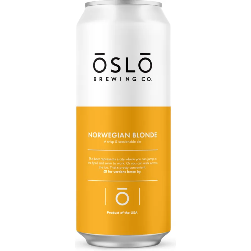 Oslo Brewing Co. Norwegian Blonde view 1