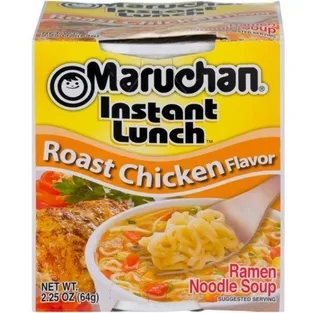 Maruchan Instant Lunch Ramen Noodle Soup Roast Chicken Flavor