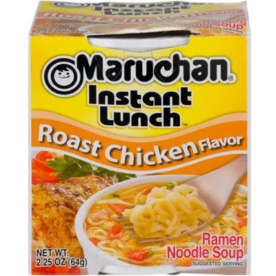 Maruchan Instant Lunch Ramen Noodle Soup, Roast Chicken Flavor