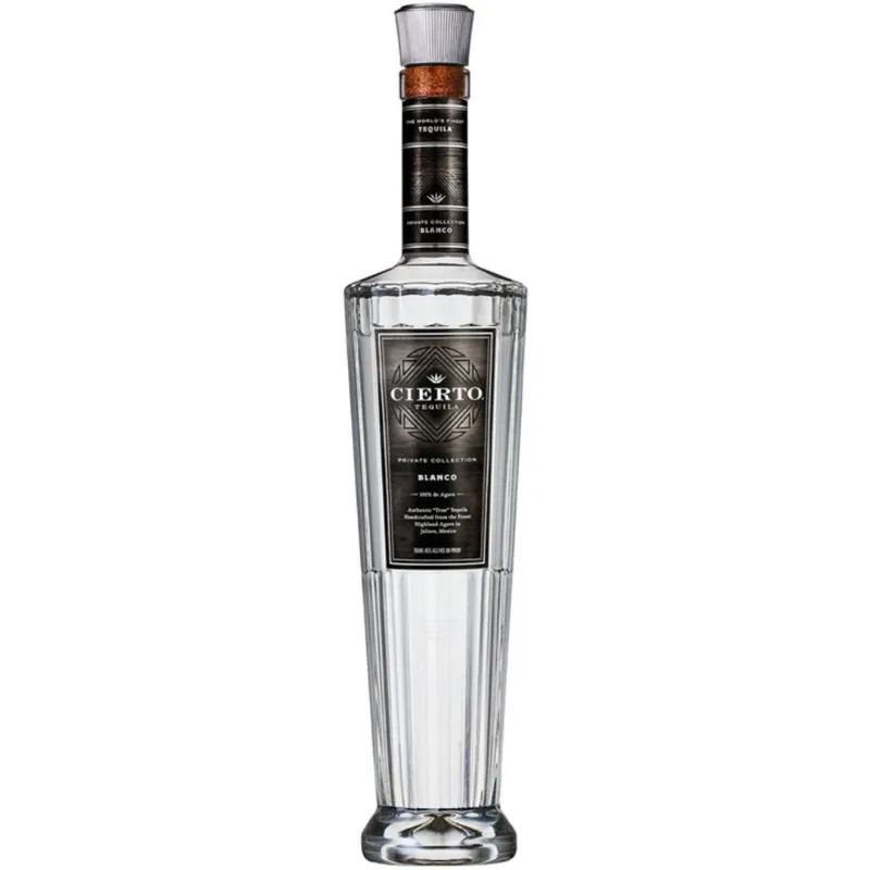 Cierto Private Collection Blanco Tequila view 1