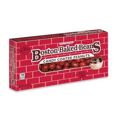 Boston Baked Beans Candy Coated Peanuts 4.3 oz Box