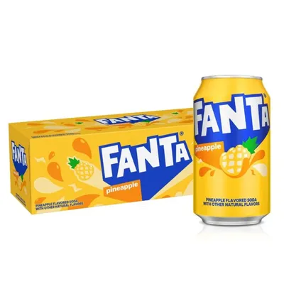 Fanta Pineapple 12-pack 144 oz Cans