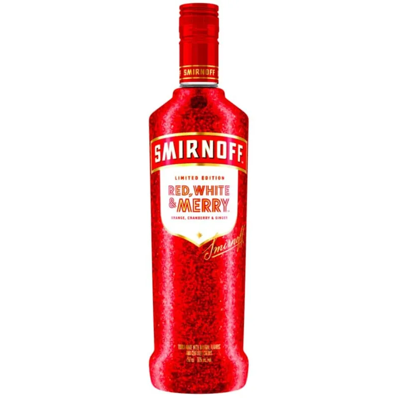 Smirnoff Red White & Merry Vodka view 1