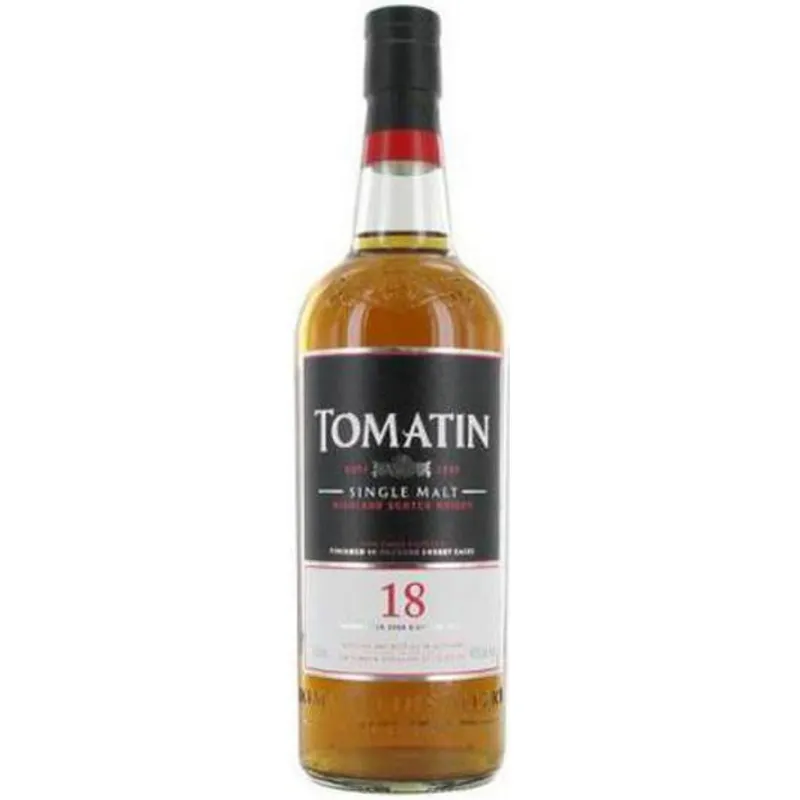 Tomatin Highland Single Malt Scotch Whisky 18 Year view 1